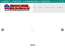 Tablet Screenshot of housepublicidad.com